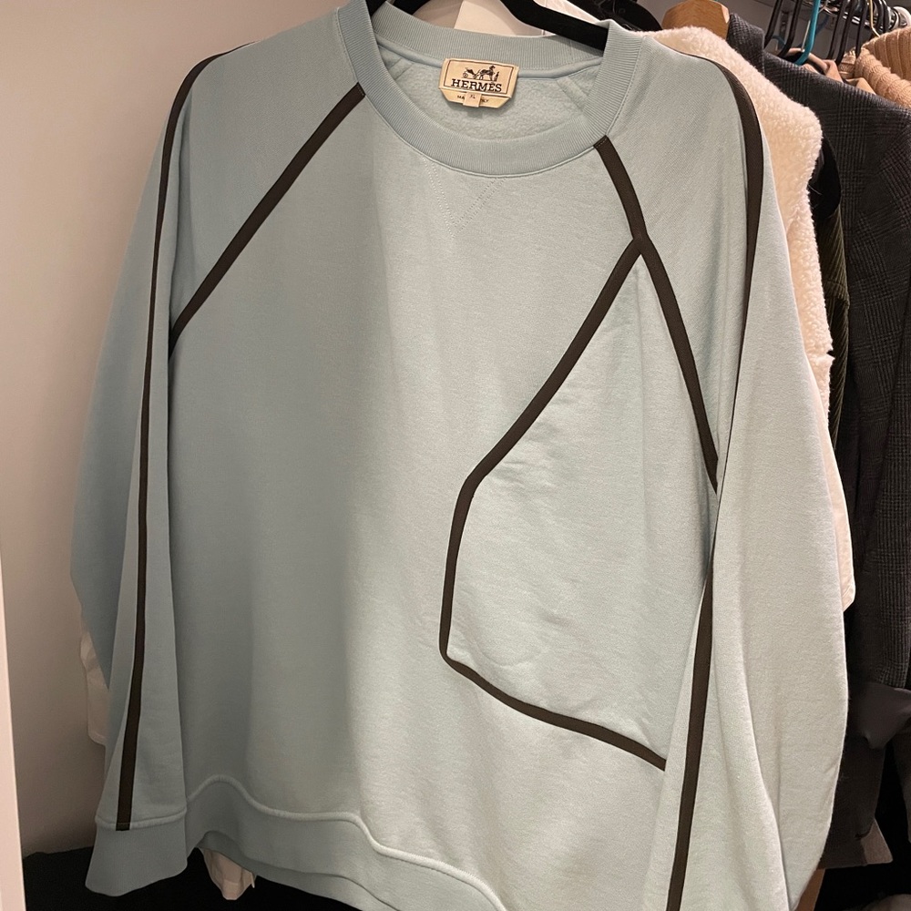 Hermes. Men sweatshirt with receipt